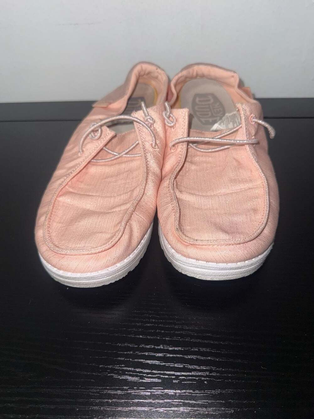 Hey Dude Women's Wendy Glitter Casual Shoes Size US 9 / EU 40 Rose Pink